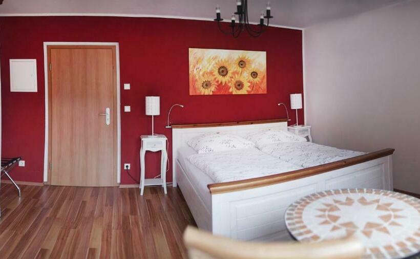 带阳台的豪华间, Pension & Seminarhaus Haus Am Fluss