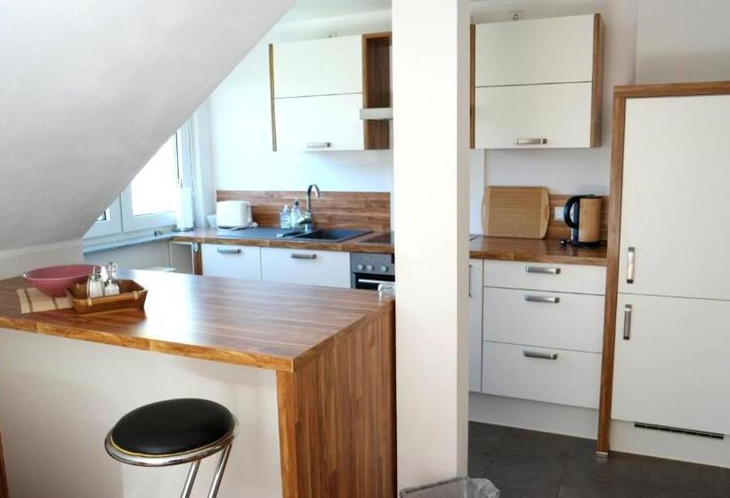 Апартаменты 1 Спальня, Pension & Seminarhaus Haus Am Fluss