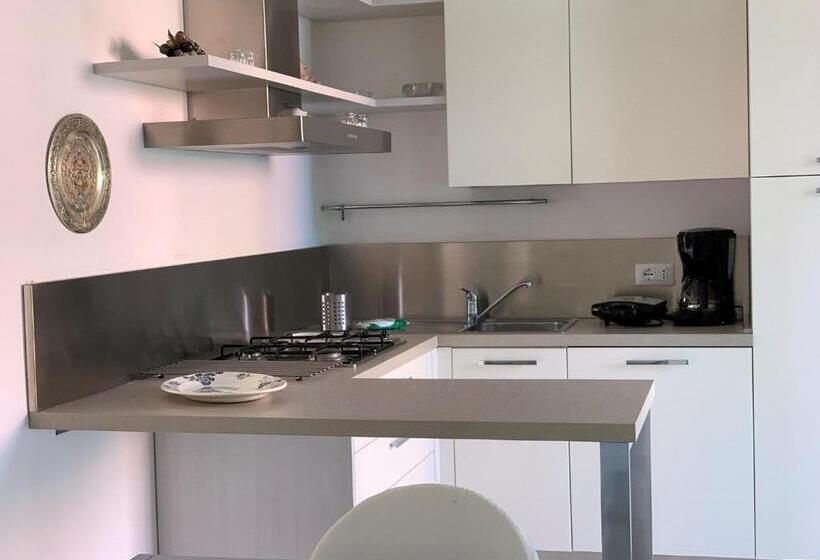 شقة غرفة واحدة مزودة بتراس, Residence Oasi