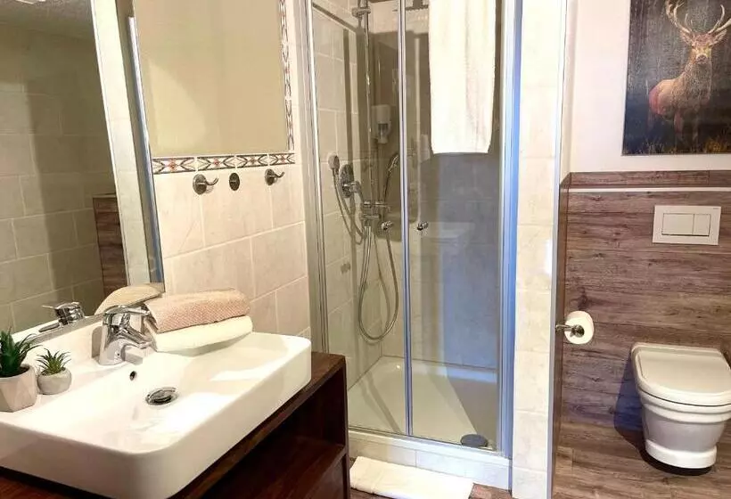 Standard Kolmen Hengen Huone Parveke, Vintage Hotel Charivari Sommer Hörnerbahnen Kostenlos