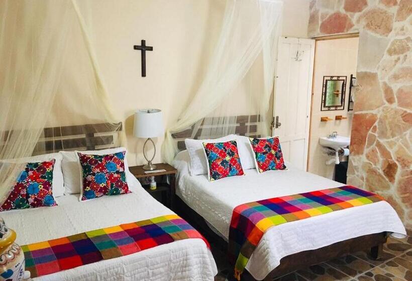 标准间带露台, Posada Rancho Los Laureles