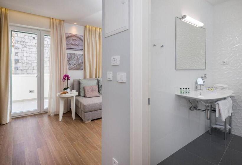 Superior Zimmer mit Terrasse, Balatura The Fine Bed&breakfast Split