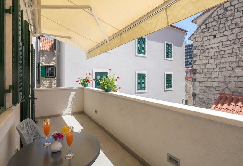 Superior Zimmer mit Terrasse, Balatura The Fine Bed&breakfast Split