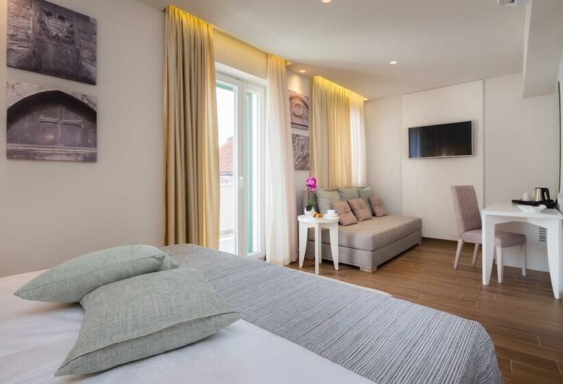 Superior Zimmer mit Terrasse, Balatura The Fine Bed&breakfast Split