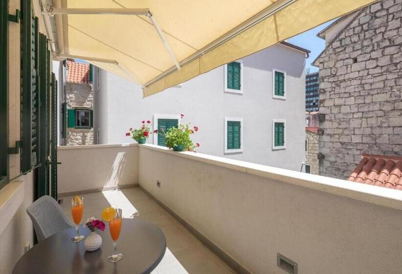 Superior Zimmer mit Terrasse, Balatura The Fine Bed&breakfast Split