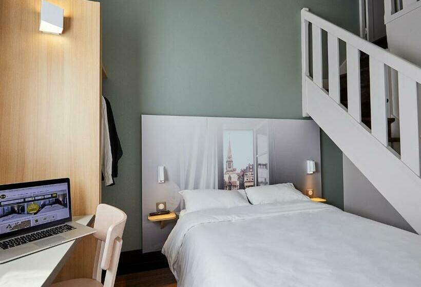 غرفة قياسية رباعية, B&b Hotel Honfleur