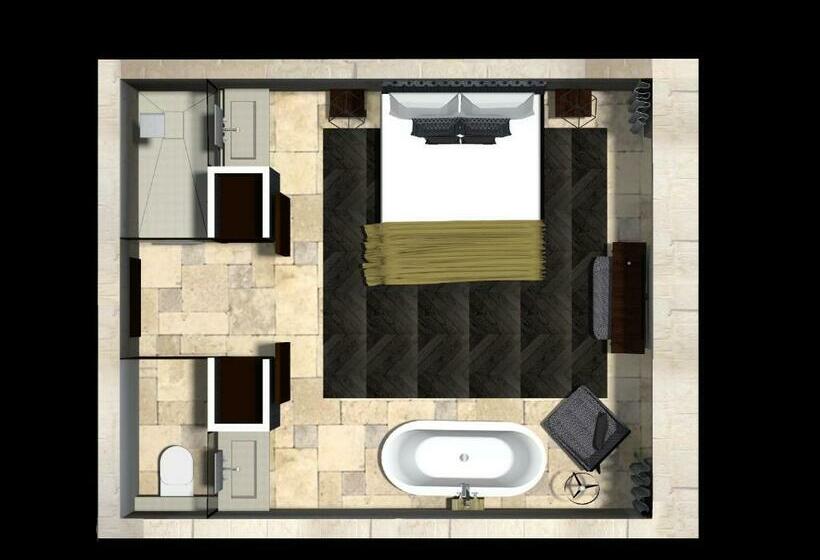 수피리어 룸, Boutique Hôtel Des Remparts & Spa