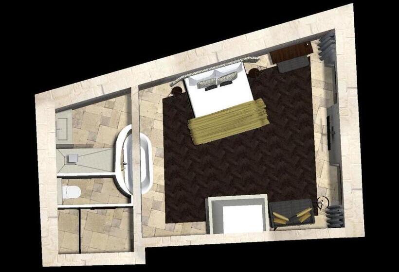 高级客房, Boutique Hôtel Des Remparts & Spa