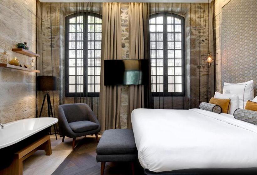 디럭스 룸, Boutique Hôtel Des Remparts & Spa