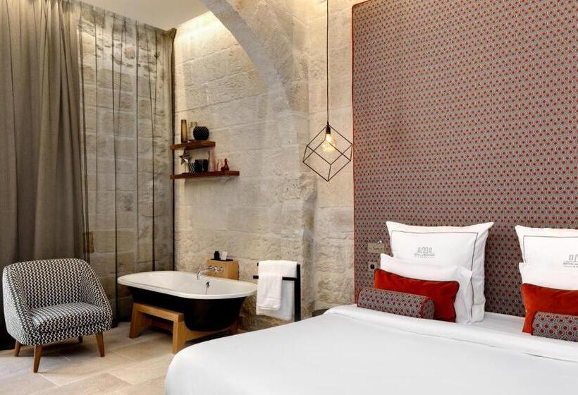디럭스 룸, Boutique Hôtel Des Remparts & Spa