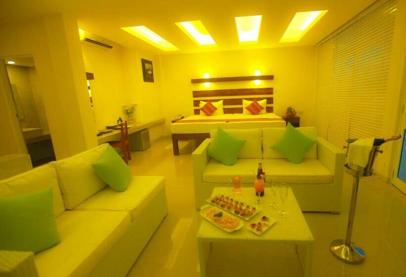 جناح ديلوكس, Beacon Beach Hotel Negombo