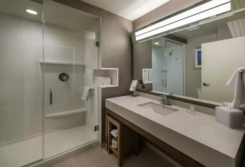 キングサイズベッドのスタンダードルーム, Courtyard By Marriott Reno Downtown/riverfront