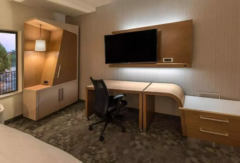 身障者適用キングサイズベッドルーム, Courtyard By Marriott Reno Downtown/riverfront