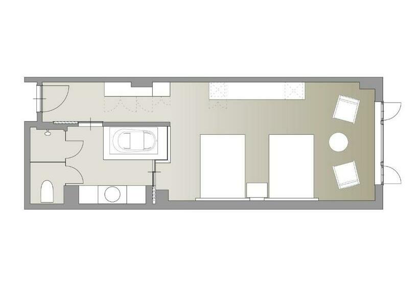 غرفة سوبيريور, Le Grand Kyu Karuizawa