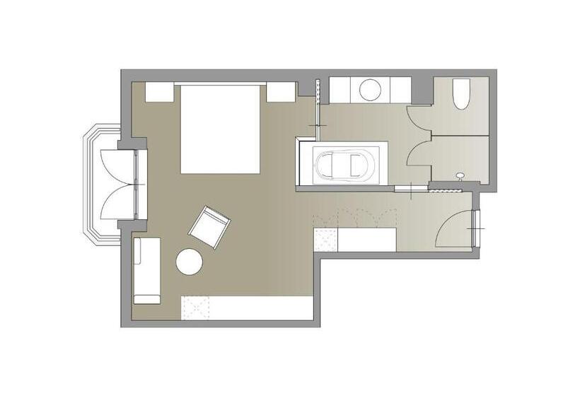 غرفة ديلوكس, Le Grand Kyu Karuizawa