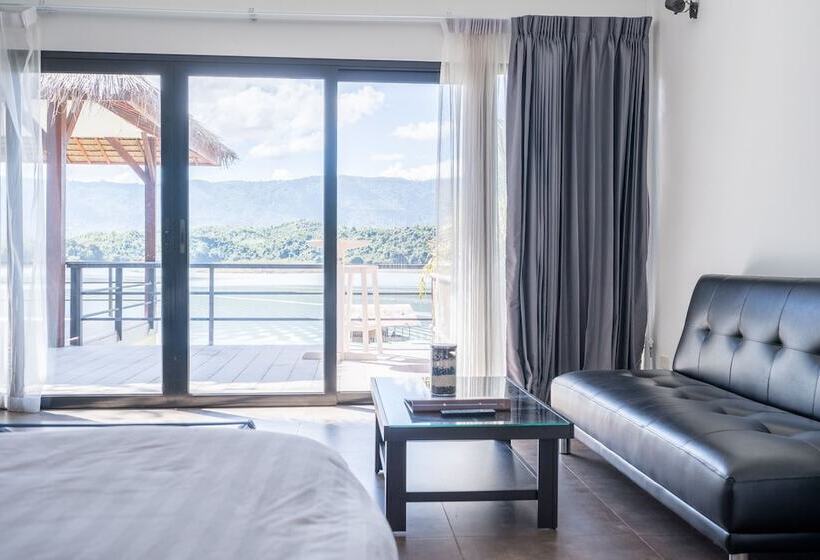 Бунгало Deluxe, The Sanctuary Nam Ngum Beach Resort