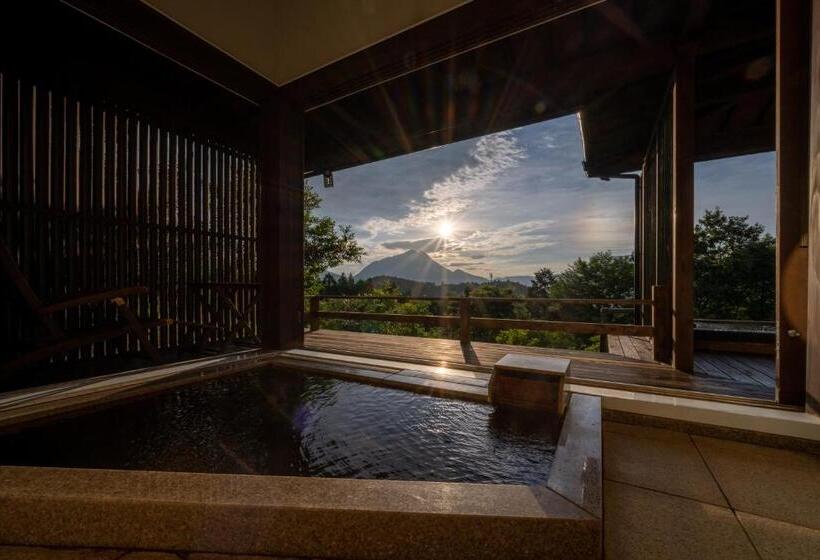 וילה דלוקס חדר שינה 1, Kusayane No Yado Ryunohige