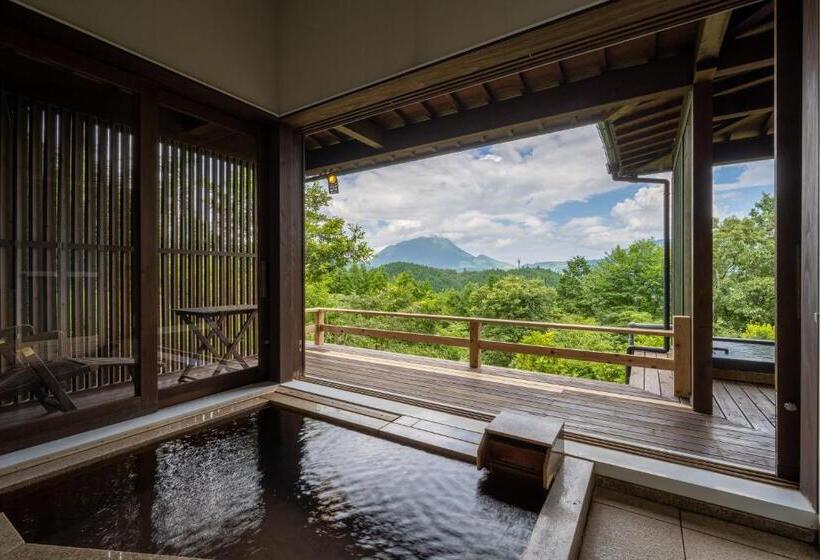 וילה דלוקס חדר שינה 1, Kusayane No Yado Ryunohige