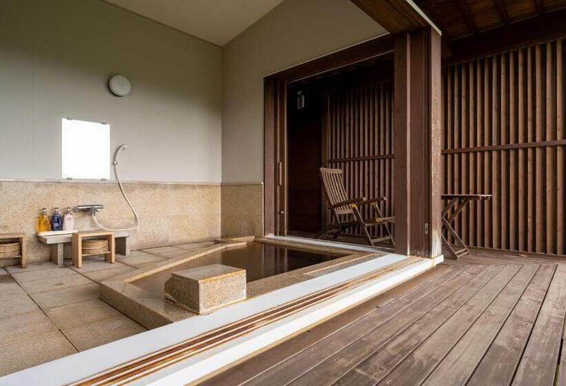 וילה דלוקס חדר שינה 1, Kusayane No Yado Ryunohige