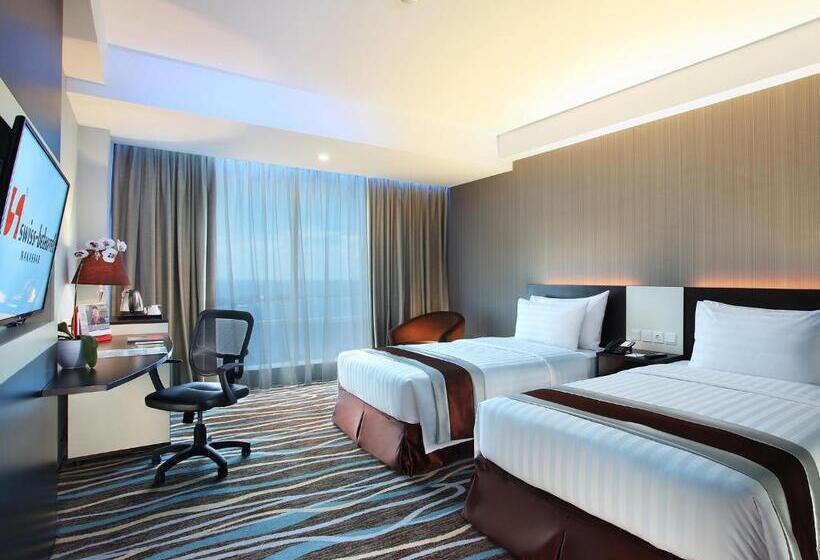 琮城市景观的豪华间, Swiss Belhotel Makassar