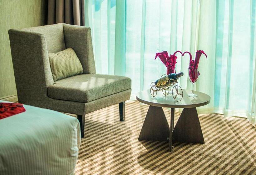 غرفة ديلوكس مطلة على المدينة, Muong Thanh Luxury Vientiane