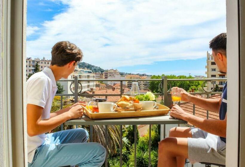 חדר סטנדרט עם מרפסת, B&b Villa Du Roc Fleuri