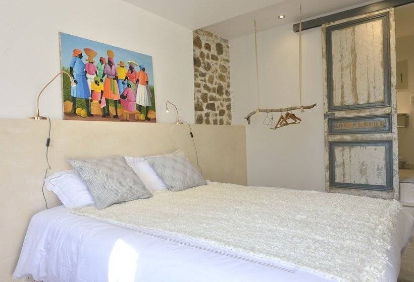 חדר סטנדרט עם טרסה, B&b Villa Du Roc Fleuri