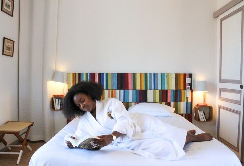 חדר סטנדרט עם מרפסת, B&b Villa Du Roc Fleuri