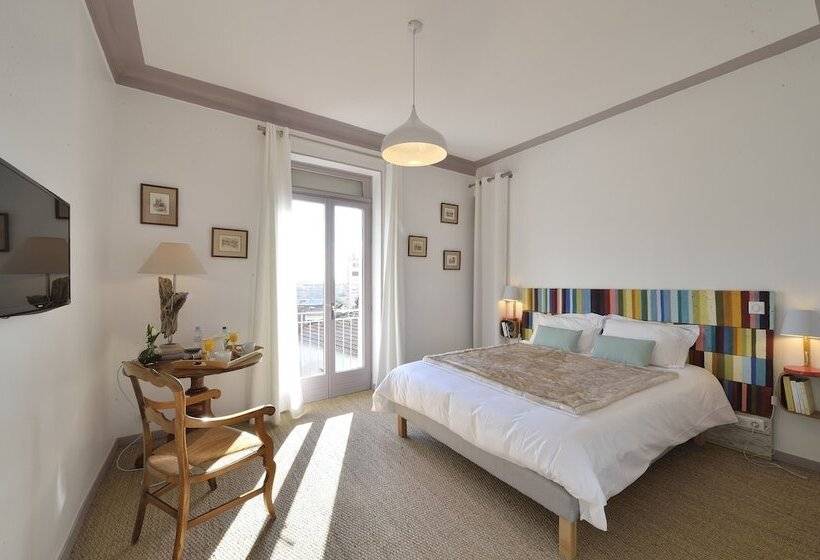 חדר סטנדרט עם מרפסת, B&b Villa Du Roc Fleuri