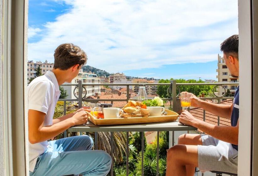 חדר סטנדרט עם מרפסת, B&b Villa Du Roc Fleuri