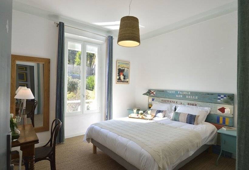 חדר סטנדרט נוף לגינה, B&b Villa Du Roc Fleuri