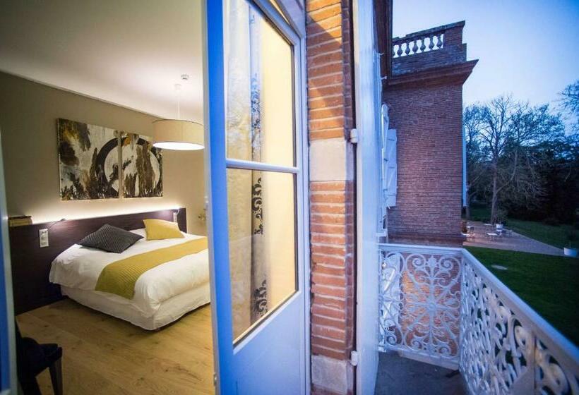 غرفة ديلوكس سرير كينج, Domaine De Montjoie   Toulouse   Bw Premier Collection