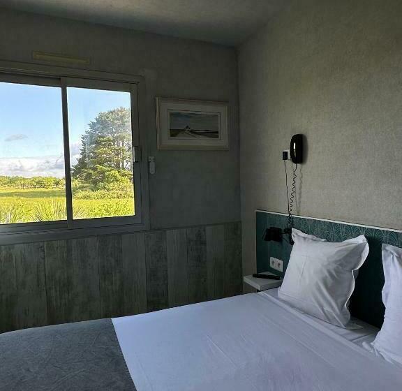 스탠다드 룸 가든 전망, Hôtel Restaurant Le Mur Du Roy