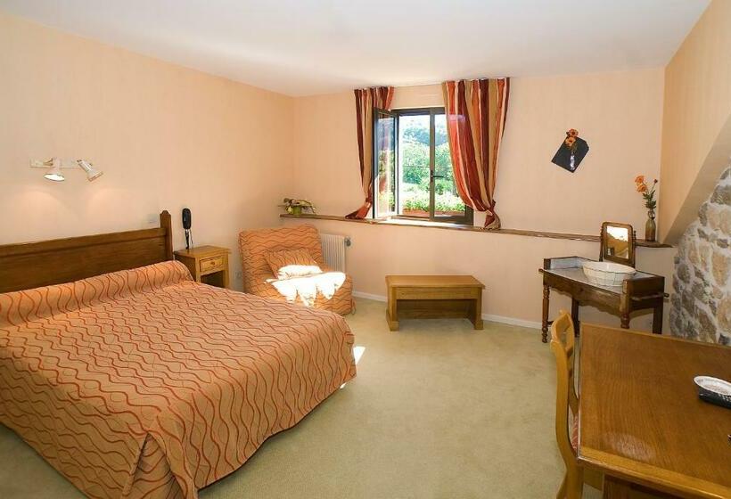 キングサイズベッドのスタンダードルーム, L Auberge Campagnarde