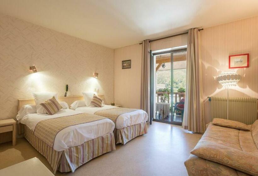 バルコニー付きスタンダードルーム, L Auberge Campagnarde