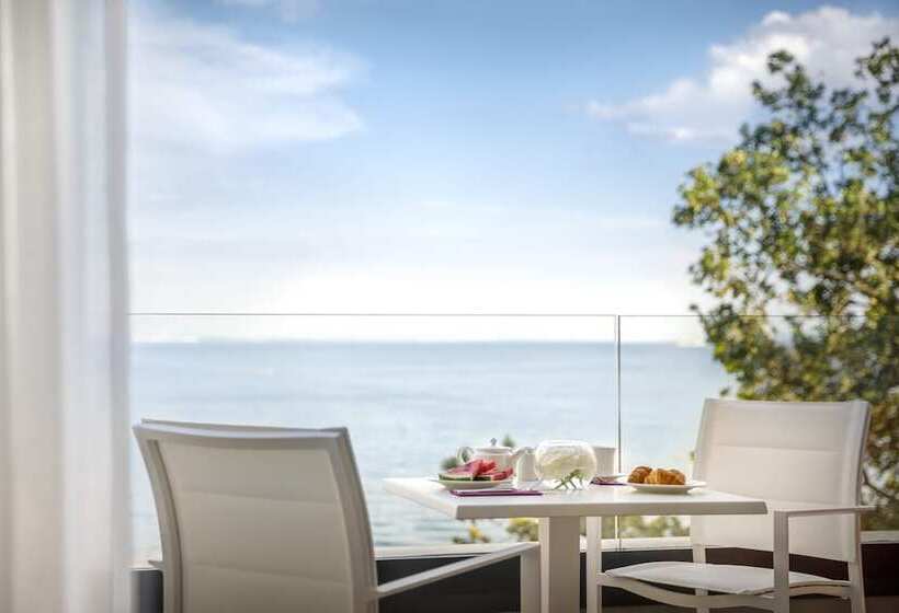 발코니가 있는 바다 전망 수피리어 룸, Ičići   Liburnia