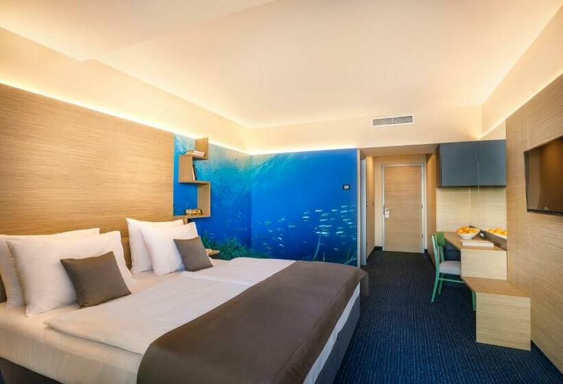 발코니가 있는 바다 전망 수피리어 룸, Ičići   Liburnia