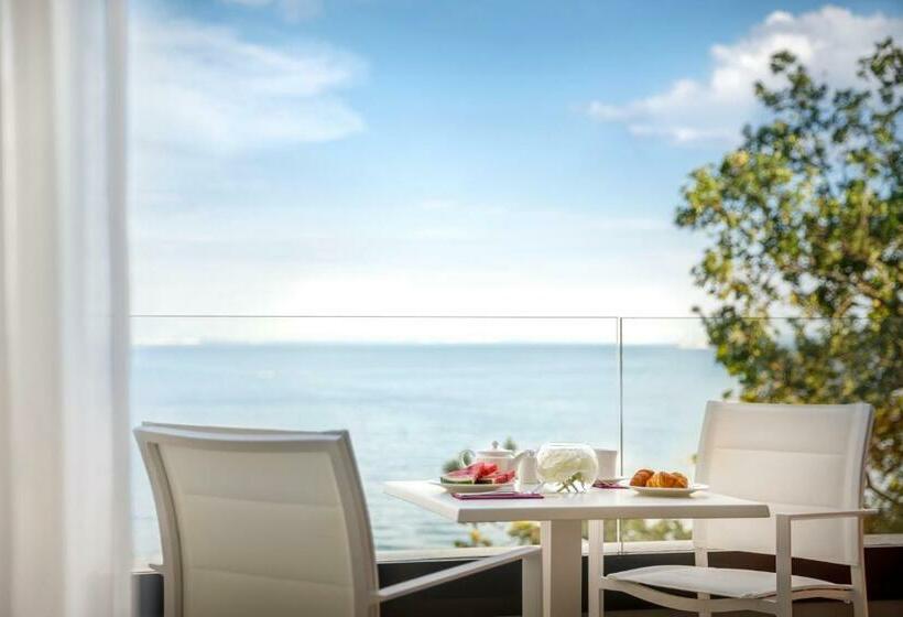 발코니가 있는 바다 전망 수피리어 룸, Ičići   Liburnia