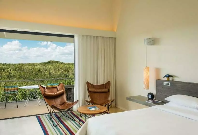 キングサイズベッドのスタンダードルーム, Andaz Mayakoba Resort Riviera Maya, By Hyatt