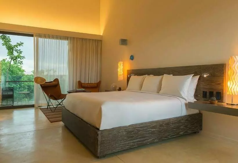 キングサイズベッドのスタンダードルーム, Andaz Mayakoba Resort Riviera Maya, By Hyatt