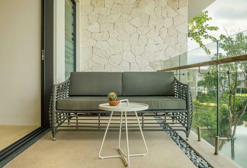 带大床的标准间, Andaz Mayakoba Resort Riviera Maya, By Hyatt