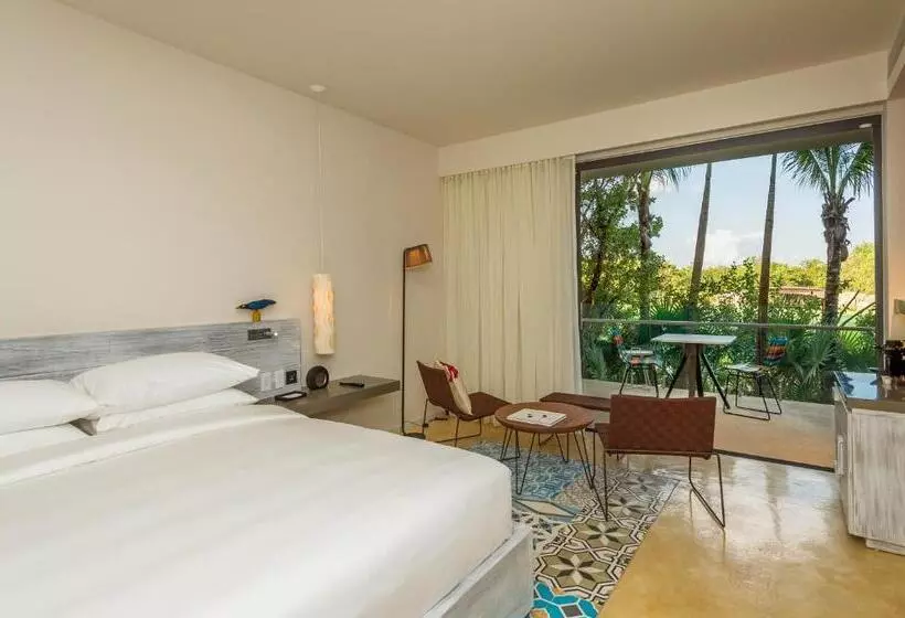 キングサイズベッドのスタンダードルーム, Andaz Mayakoba Resort Riviera Maya, By Hyatt