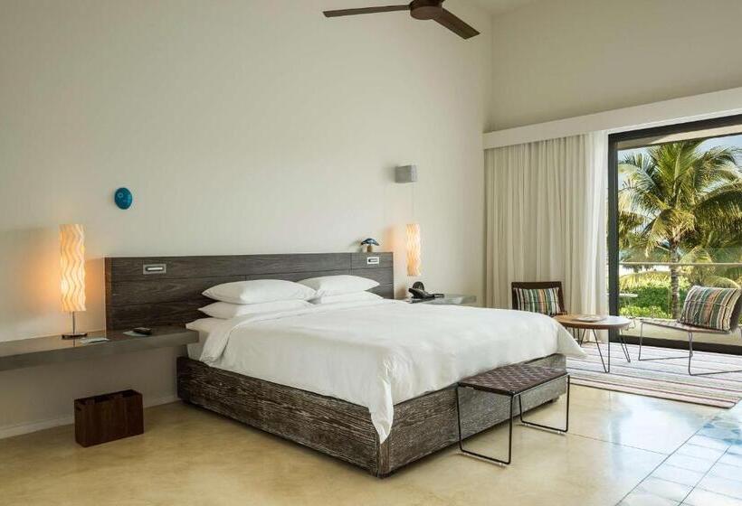 キングサイズベッドのスタンダードルーム, Andaz Mayakoba Resort Riviera Maya, By Hyatt