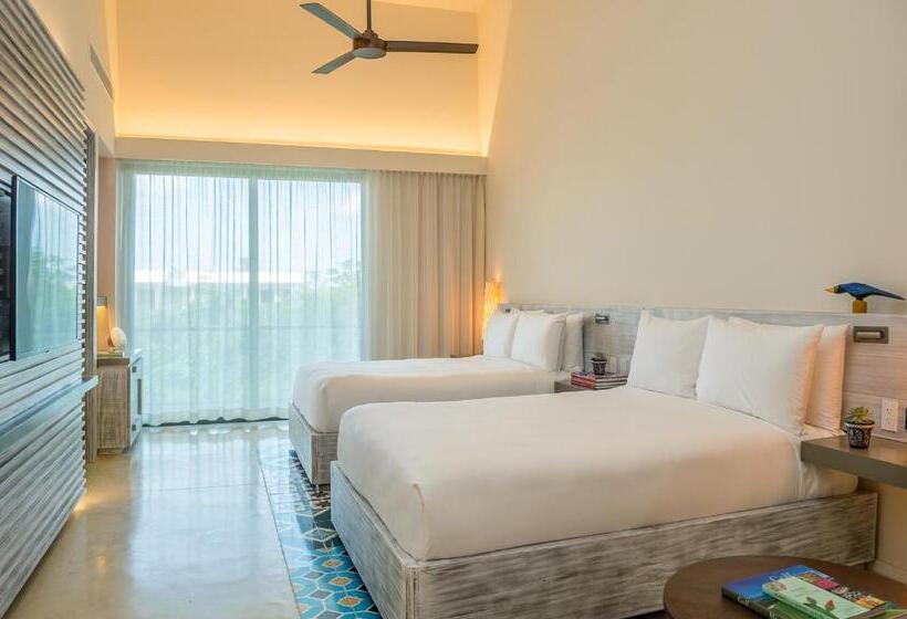 ２ダブルベッドのスタンダードルーム, Andaz Mayakoba Resort Riviera Maya, By Hyatt