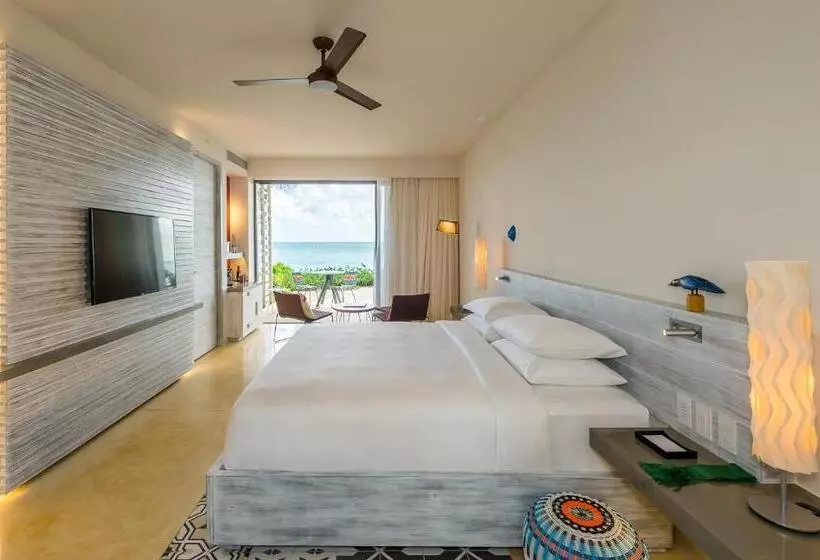 キングサイズベッドのスタンダードルーム, Andaz Mayakoba Resort Riviera Maya, By Hyatt