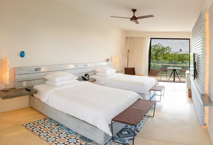 ２ダブルベッドのスタンダードルーム, Andaz Mayakoba Resort Riviera Maya, By Hyatt