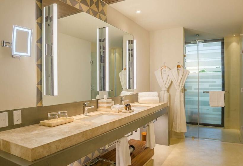 带2个双人床的标准工作室, Andaz Mayakoba Resort Riviera Maya, By Hyatt