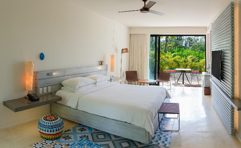 キングサイズベッドのスタンダードルーム, Andaz Mayakoba Resort Riviera Maya, By Hyatt