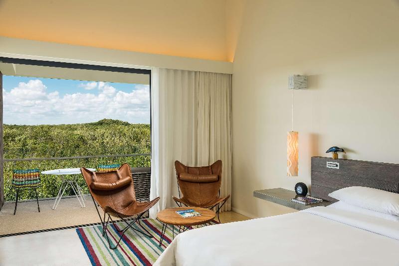 带大床的标准间, Andaz Mayakoba Resort Riviera Maya, By Hyatt