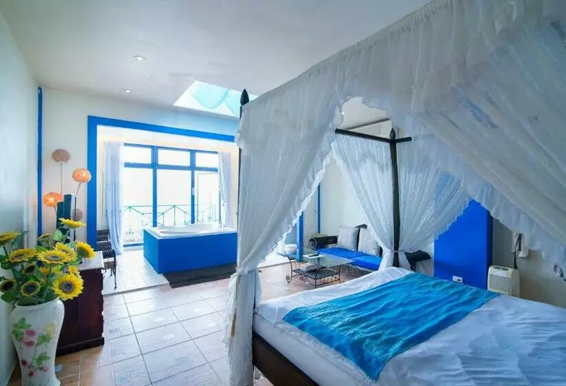 اتاق لوکس با چشم‌انداز دریا, Shengtuolini B&b